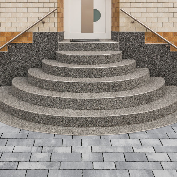 Stufensanierung & Treppensanierung mit Steinteppich